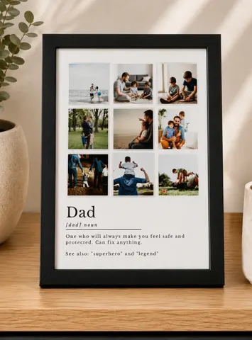 Father's Day Framed Print 15x20cm